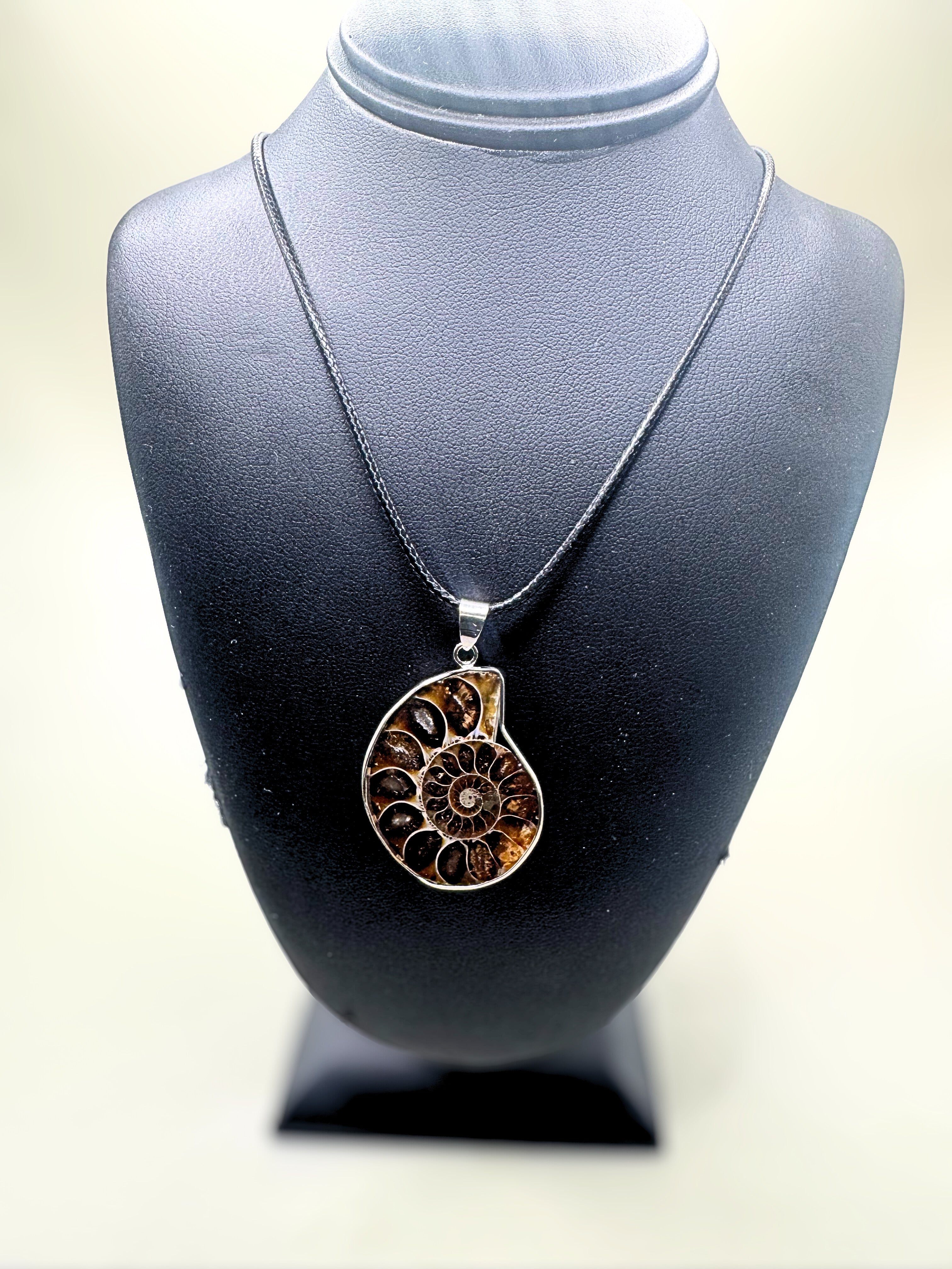 Madagascar Amonite necklace.