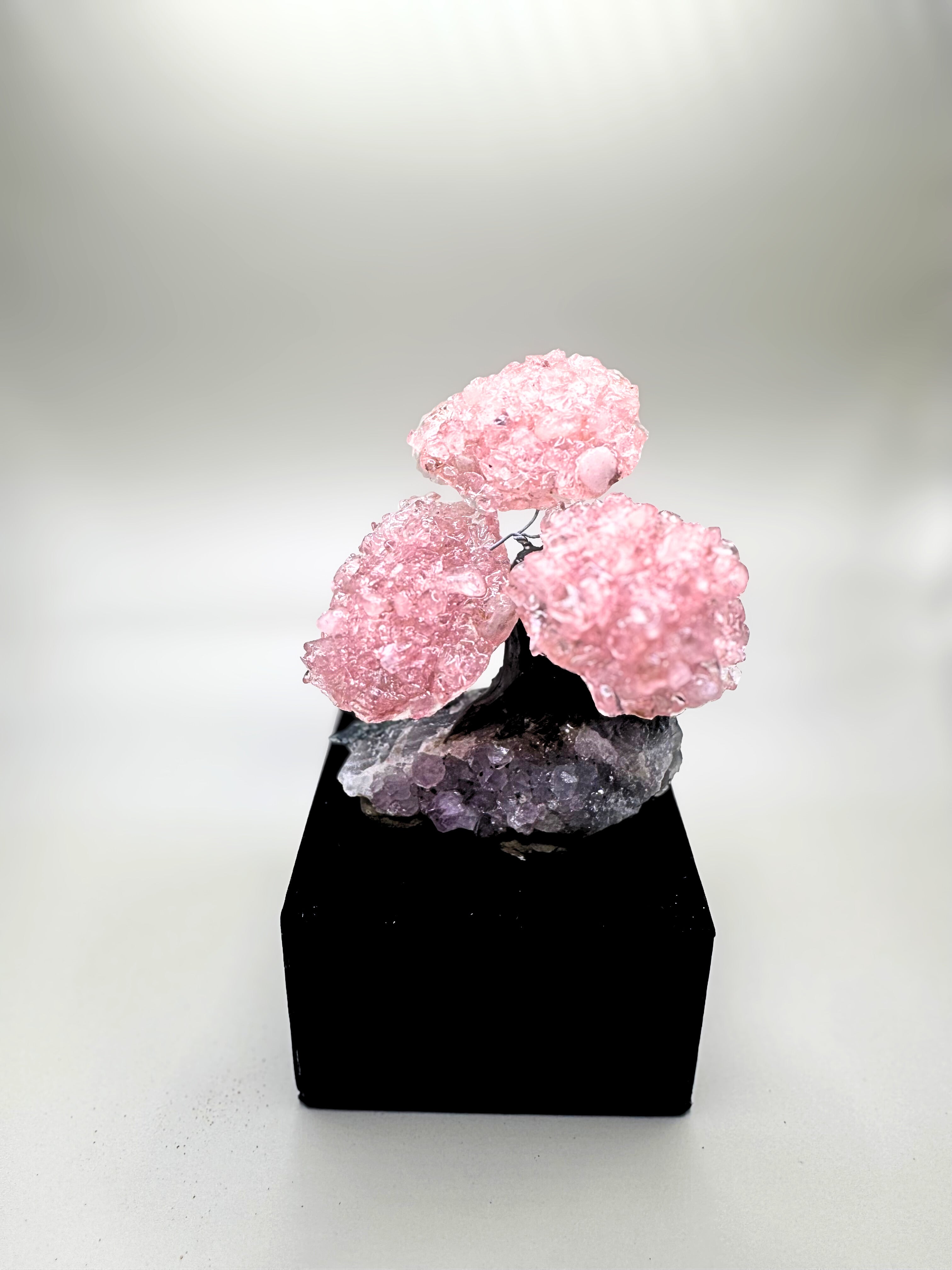 Rose Quartz tree.