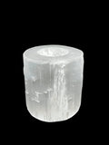 Selenite Candle Holder