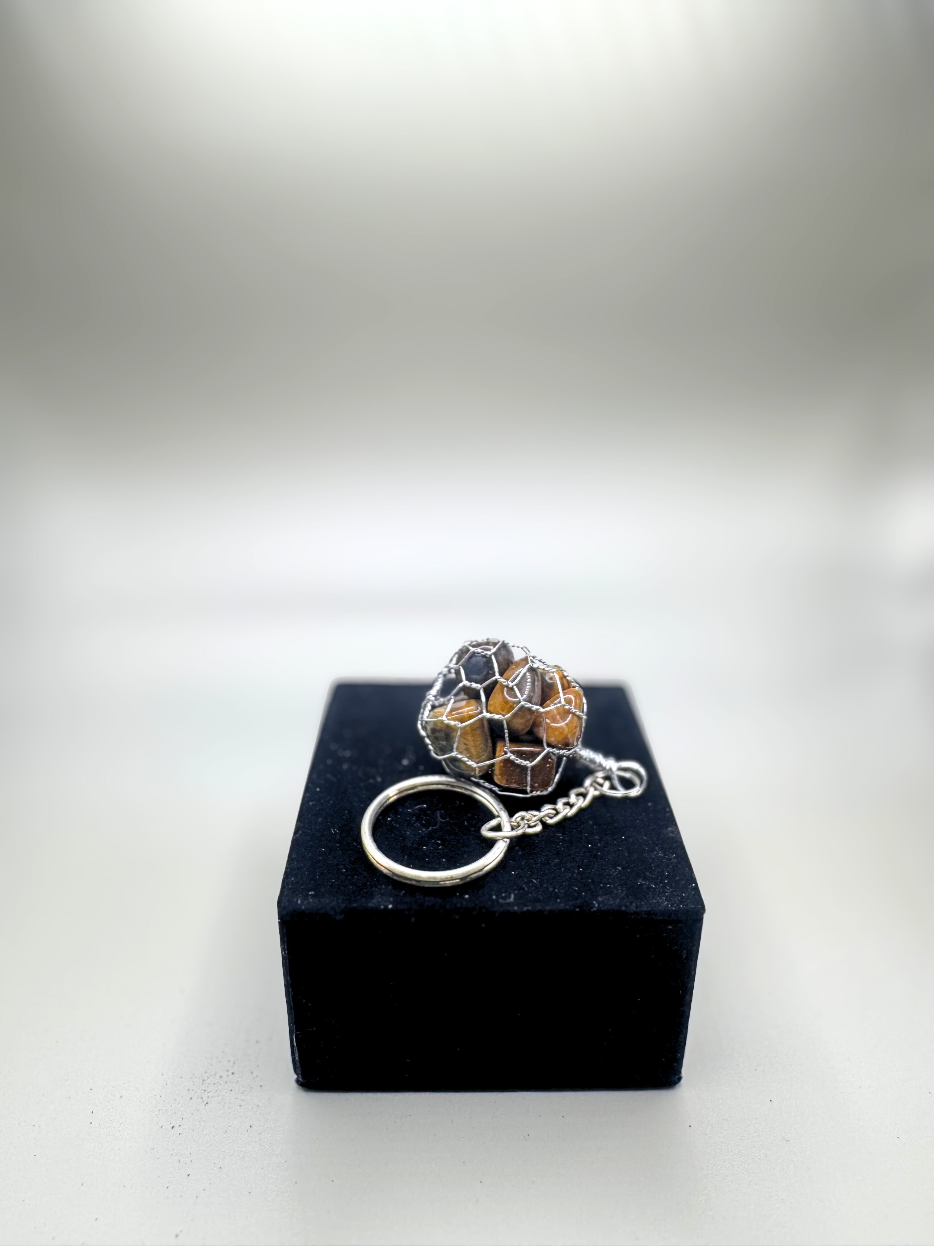 Tigers eye key chain.