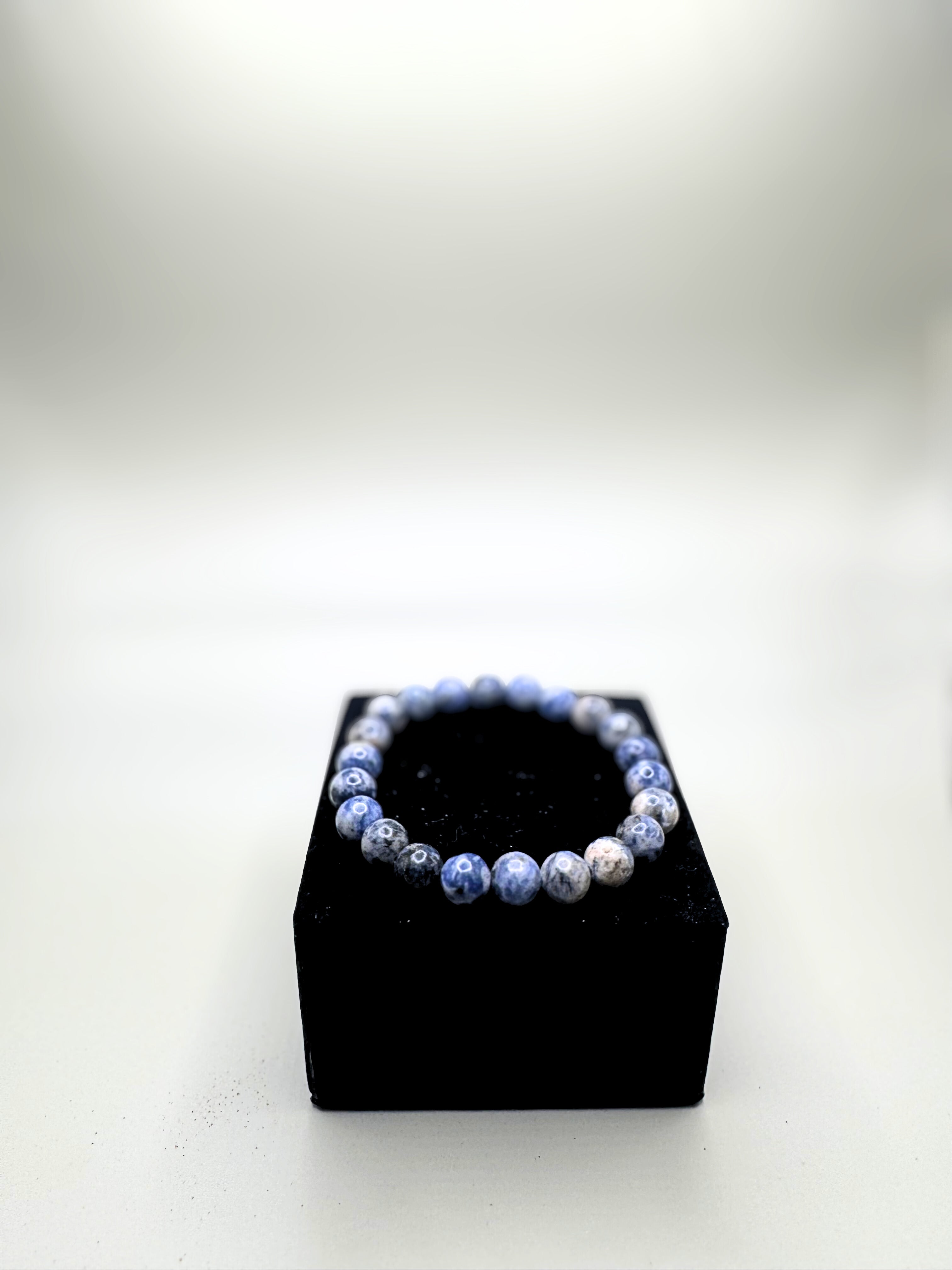 Sodalite bracelet.