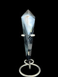 7” BLUE/BLACK AGATE