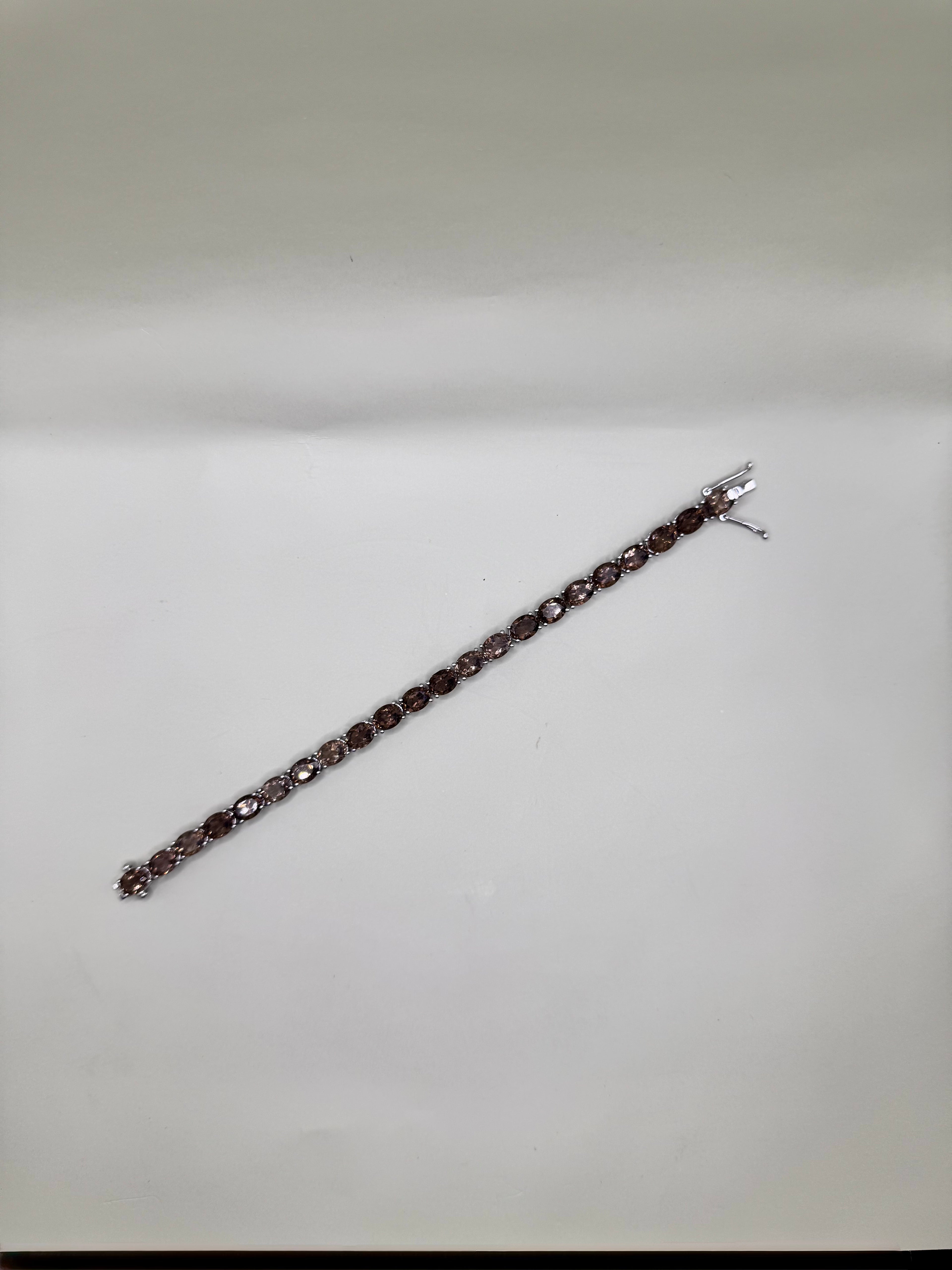 SMOKY TOPAZ BRACELET