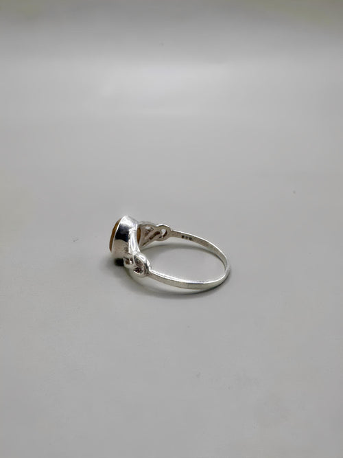 CITRINE OVAL RING