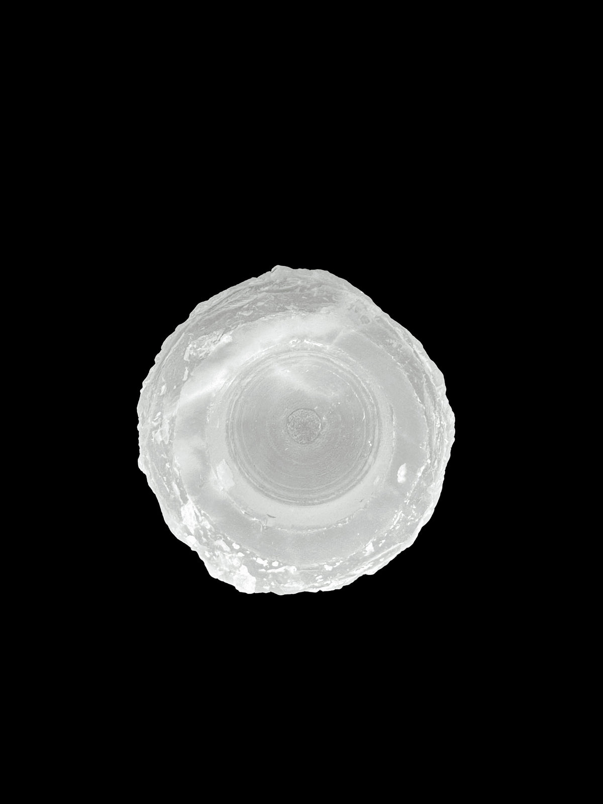 Selenite Candle Holder