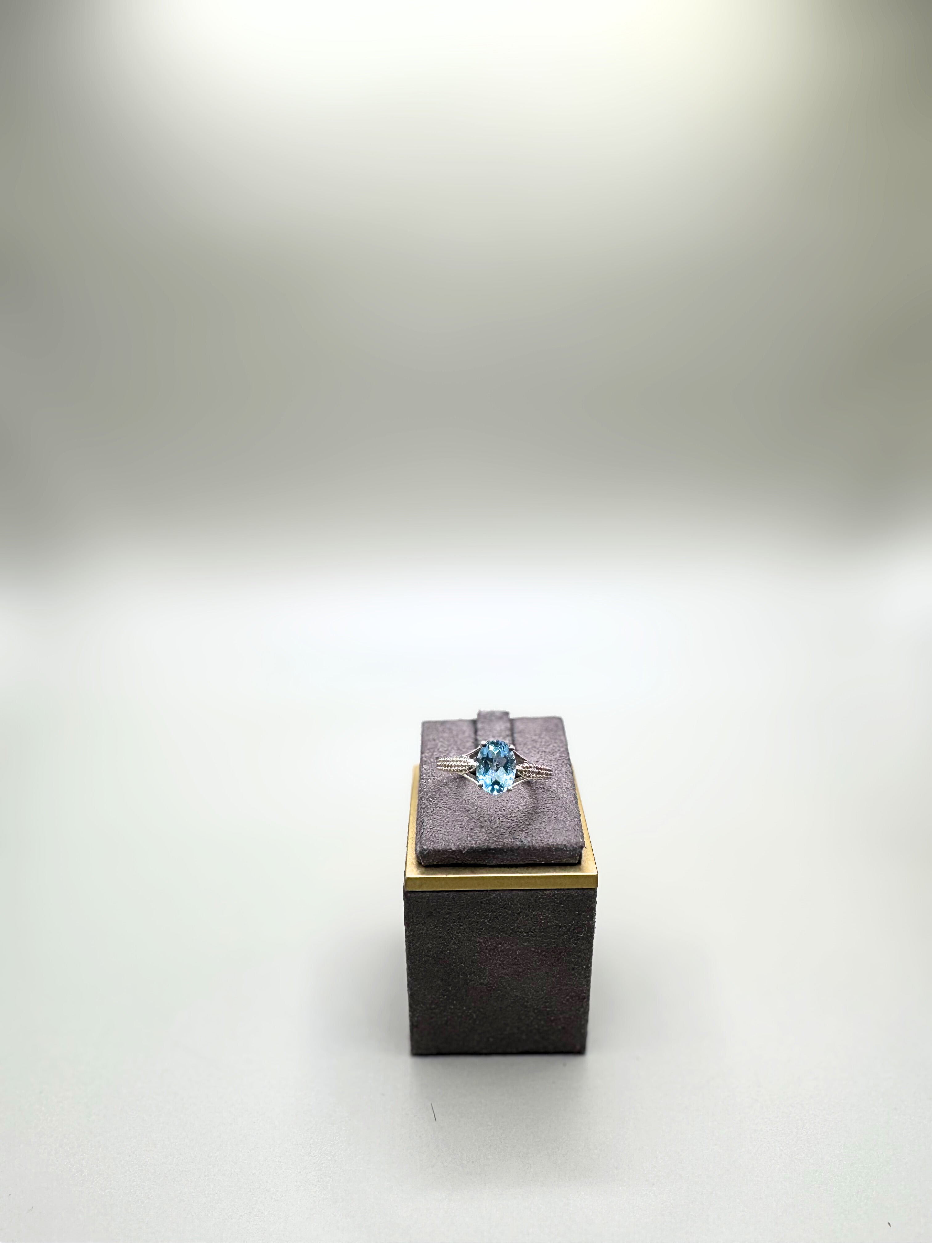 Blue Topaz Jewlery Set