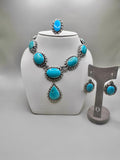 KINGSMAN TURQUOISE SILVER SET