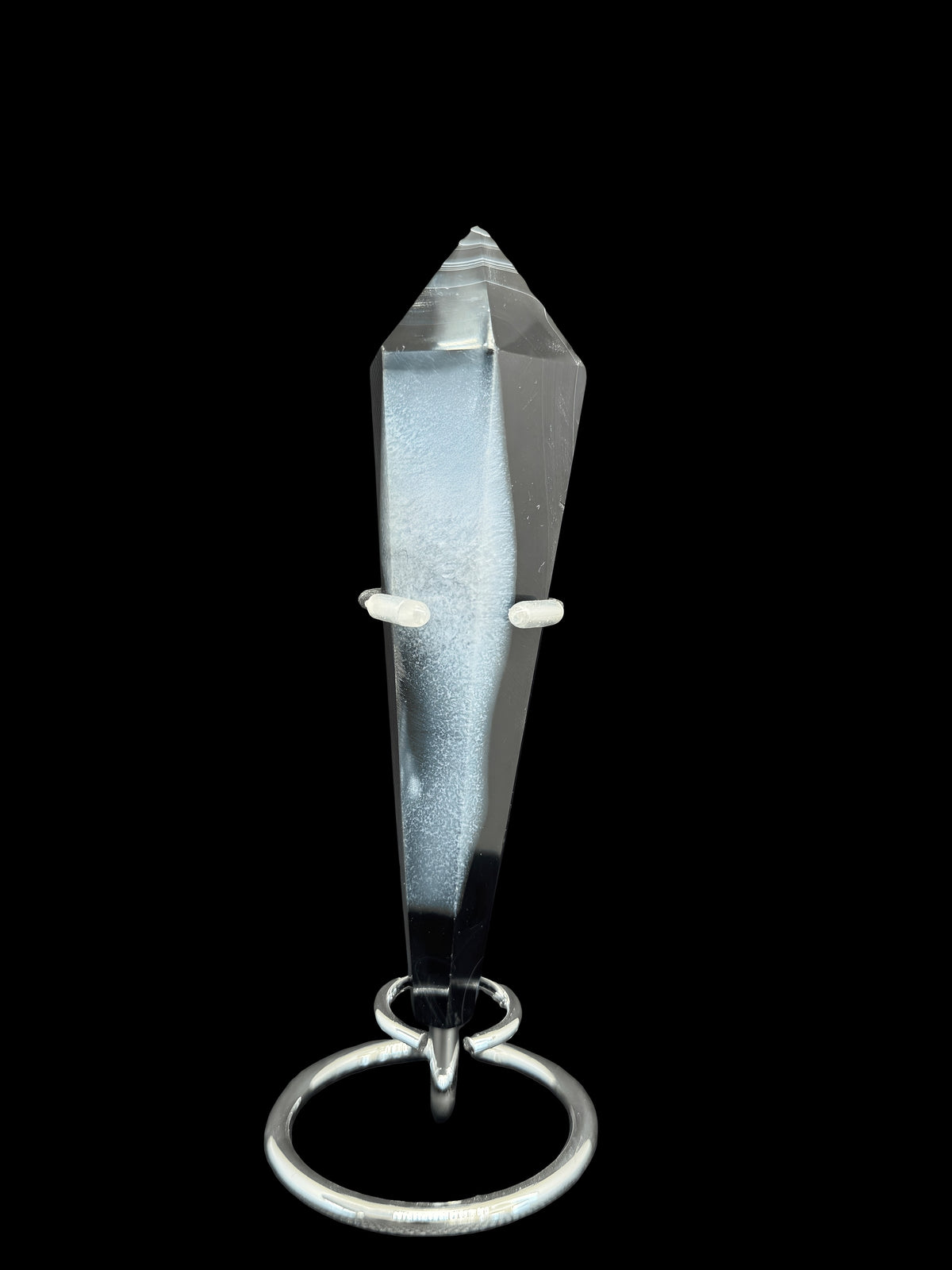 6”1/2 Black/Blue Agate