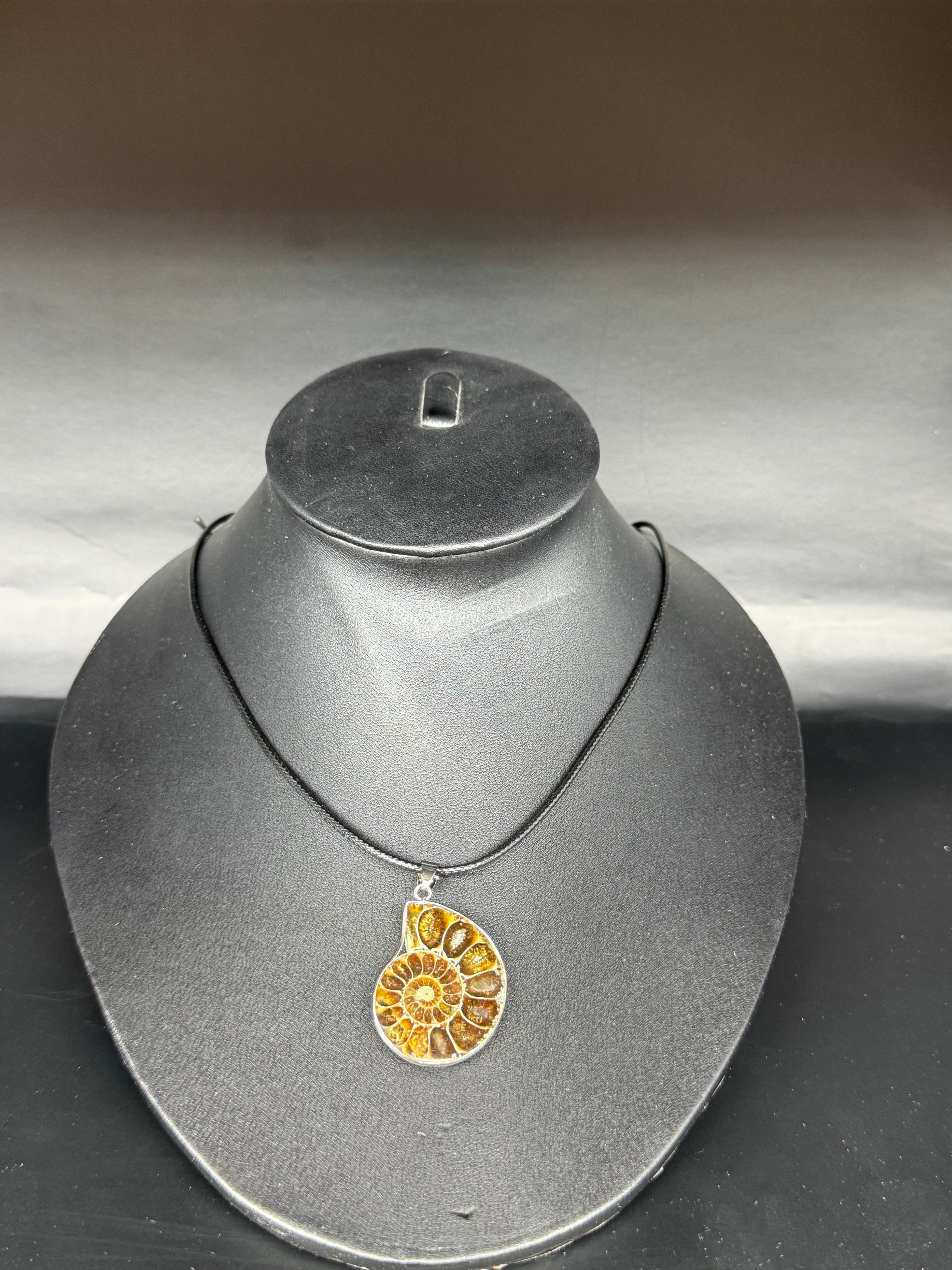 Madagascar Amonite necklace.
