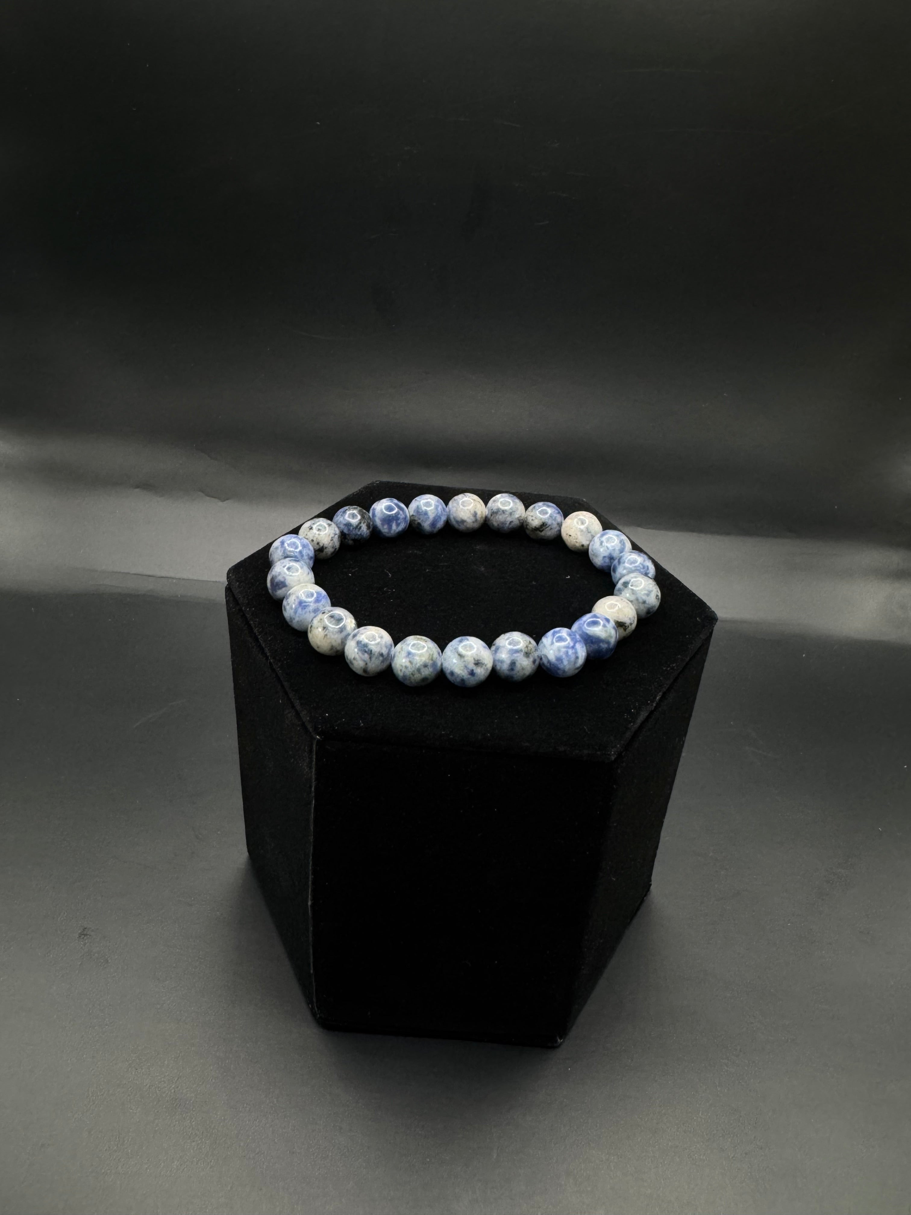 Sodalite bracelet.