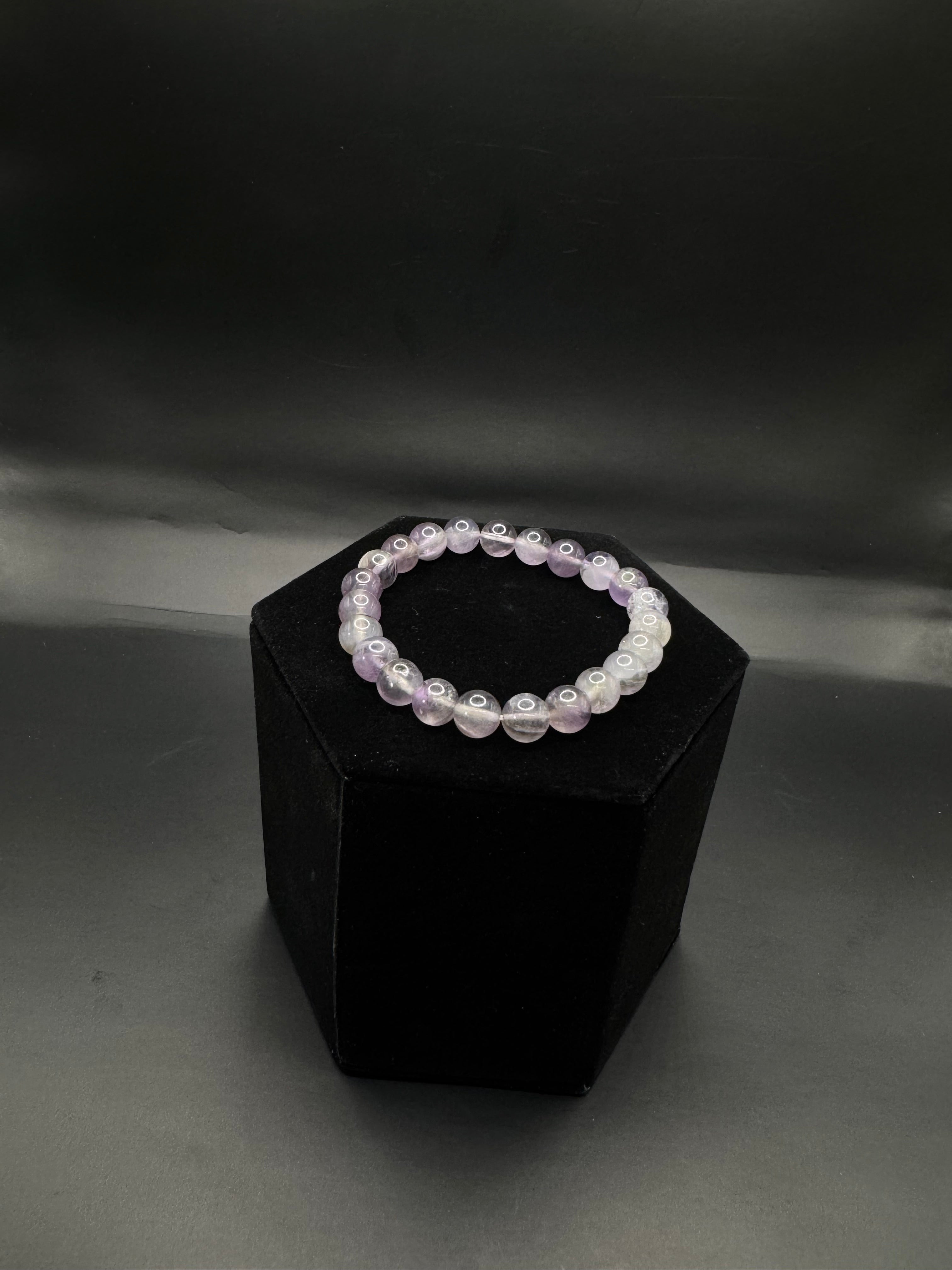 Amethyst bracelet.