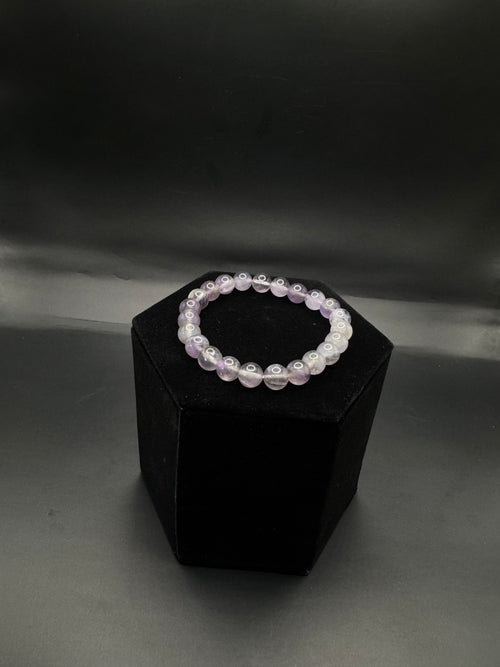 Amethyst bracelet.