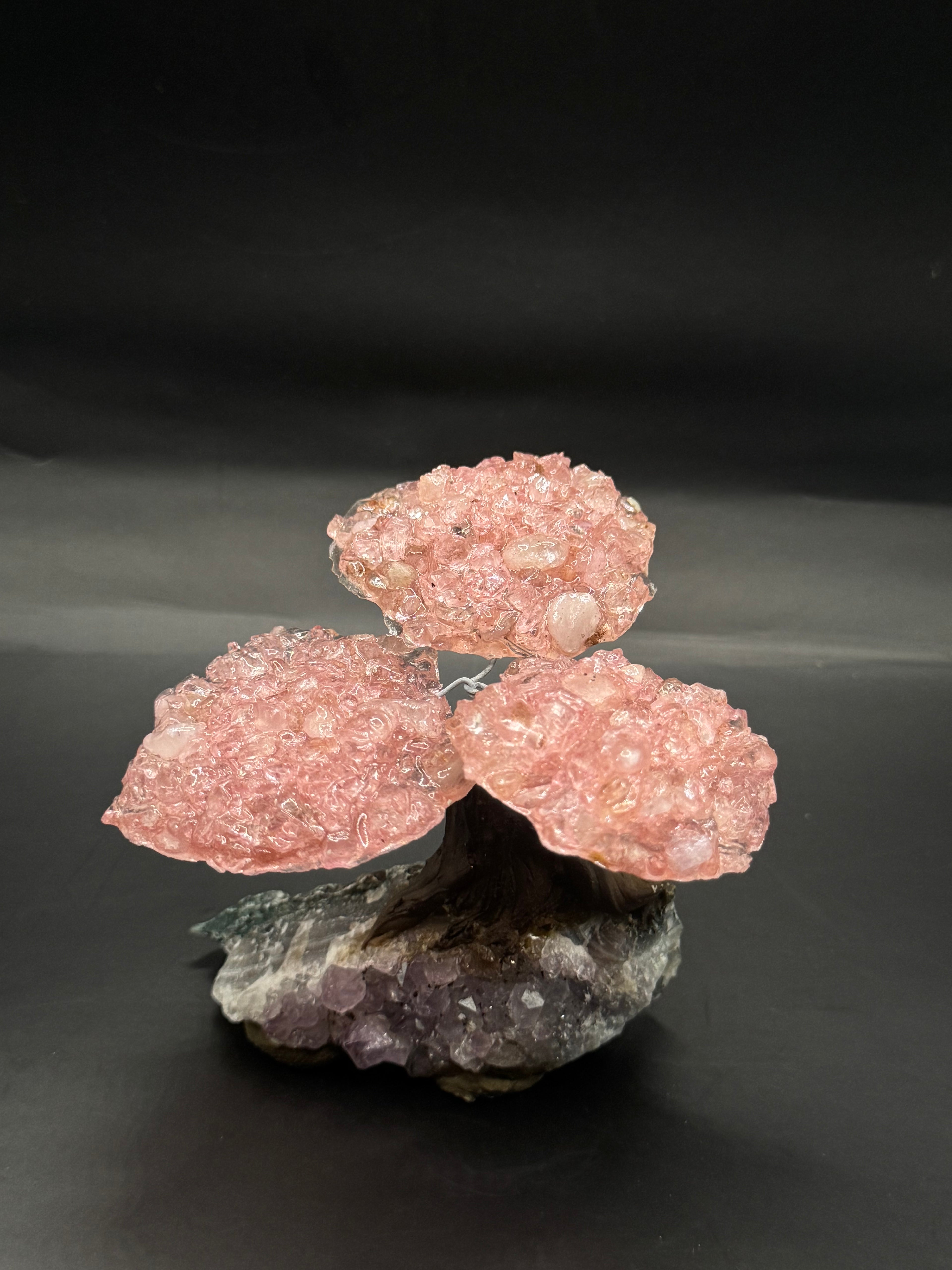 Rose Quartz tree.