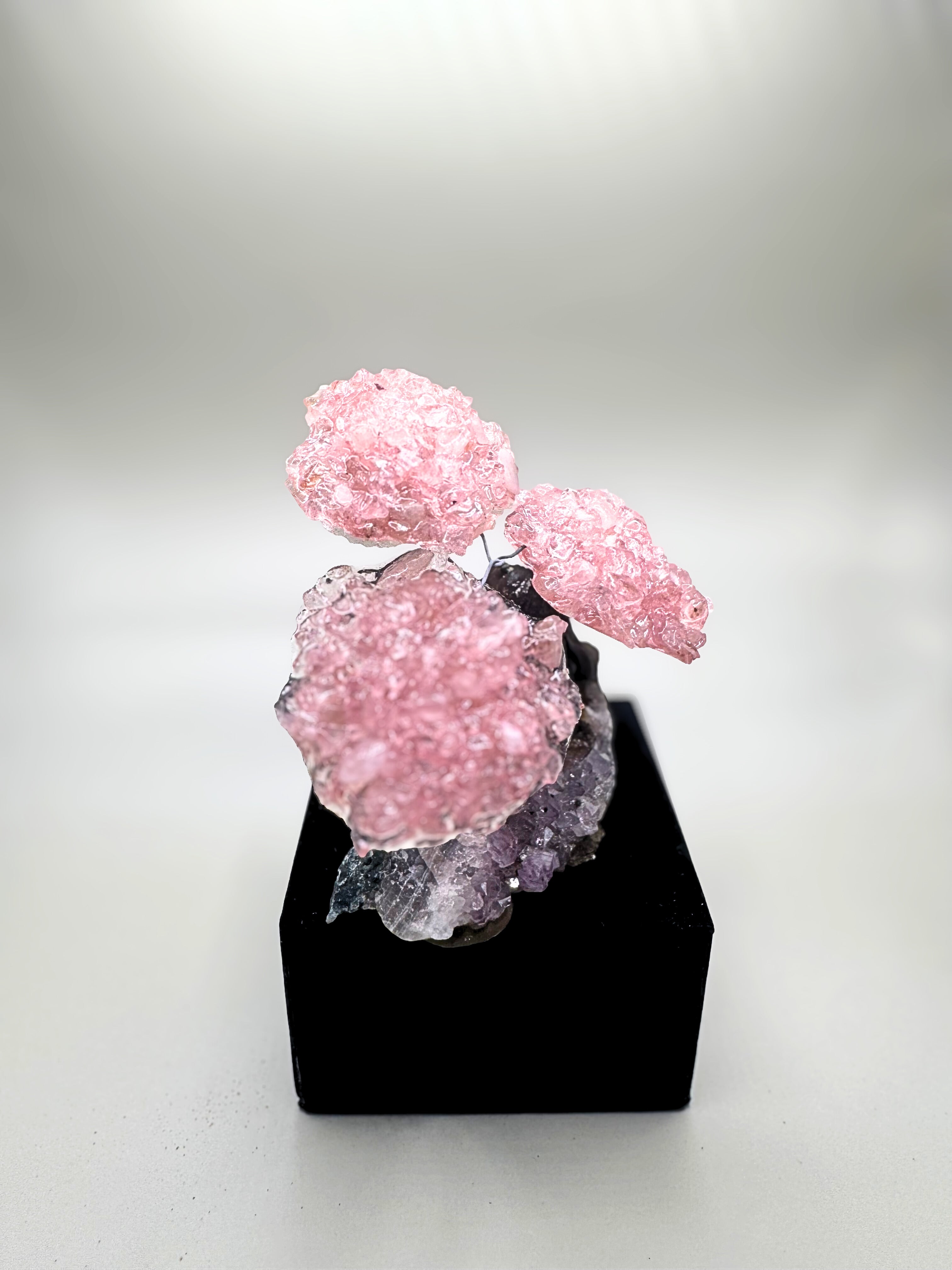 Rose Quartz tree.