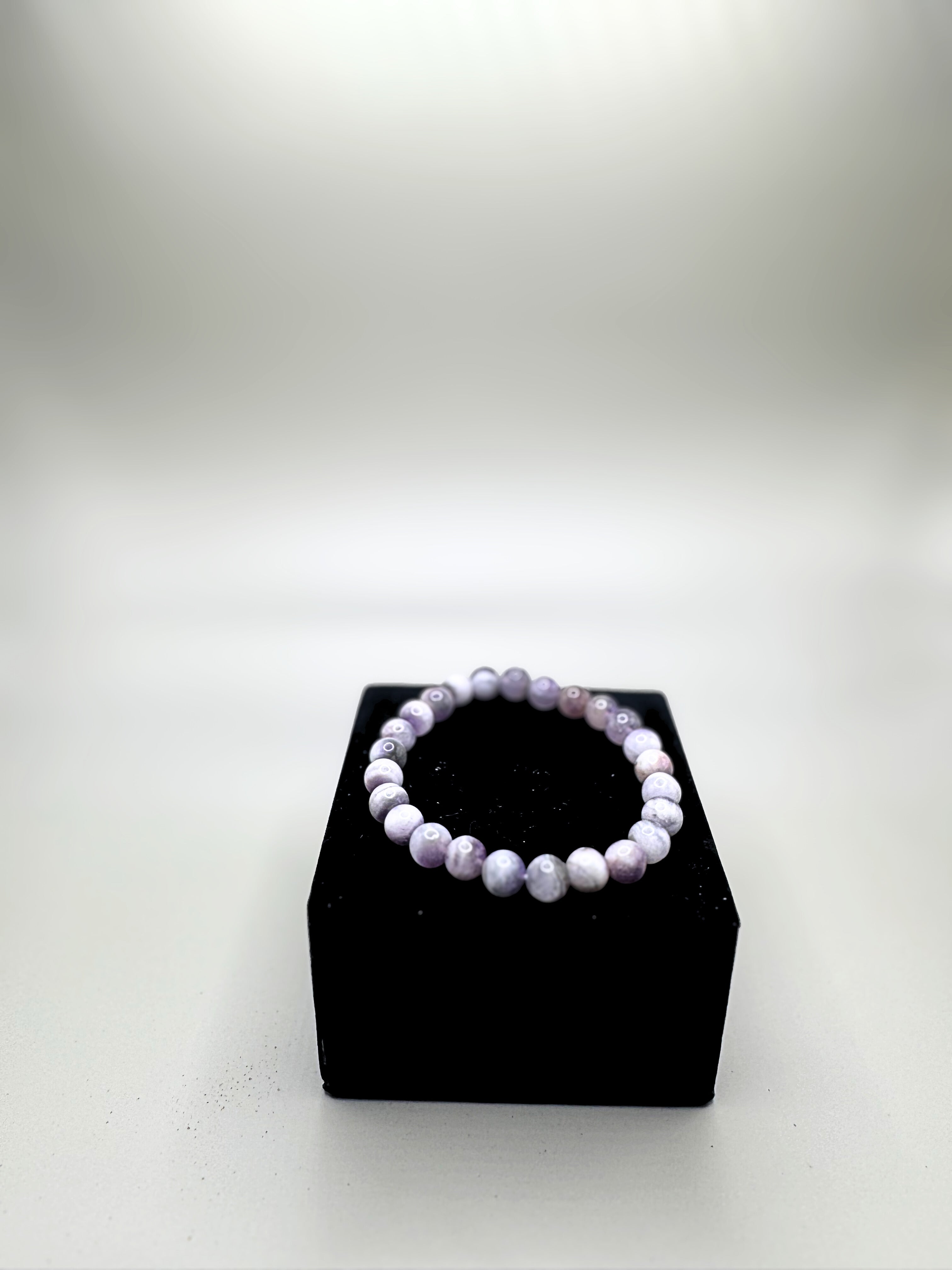 Amethyst bracelet.