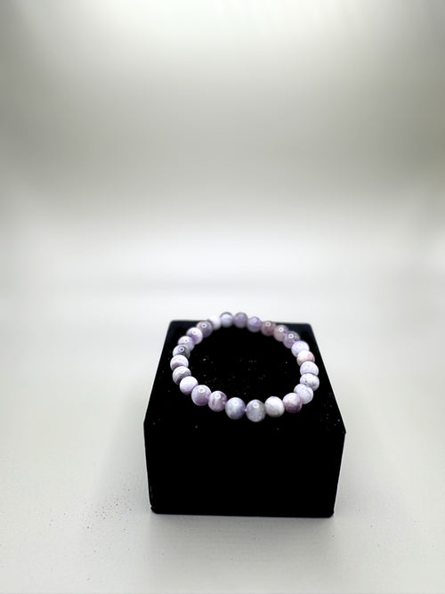 Amethyst bracelet.
