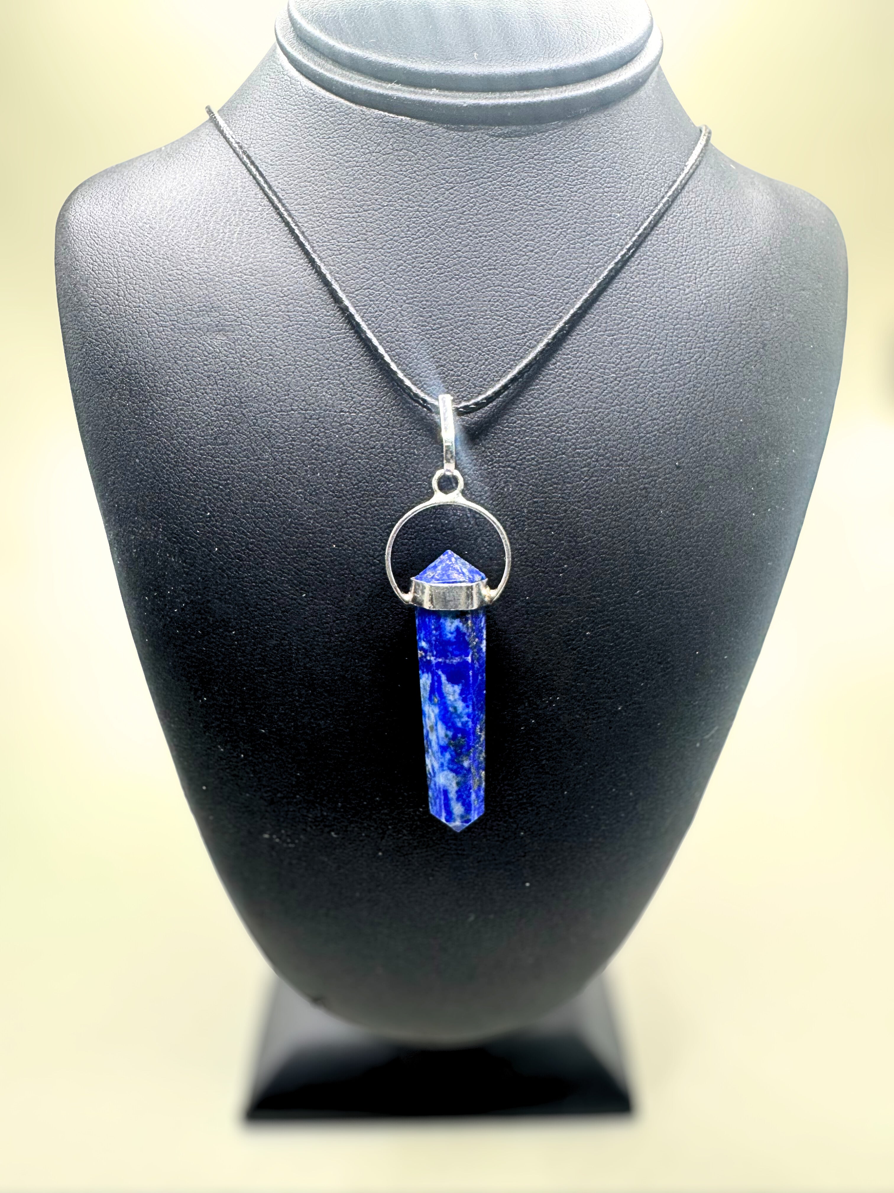 Sodality pendulum necklace.
